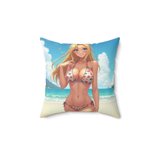 "Elke" - Tropical Beach Pillow  for Summer Vibes