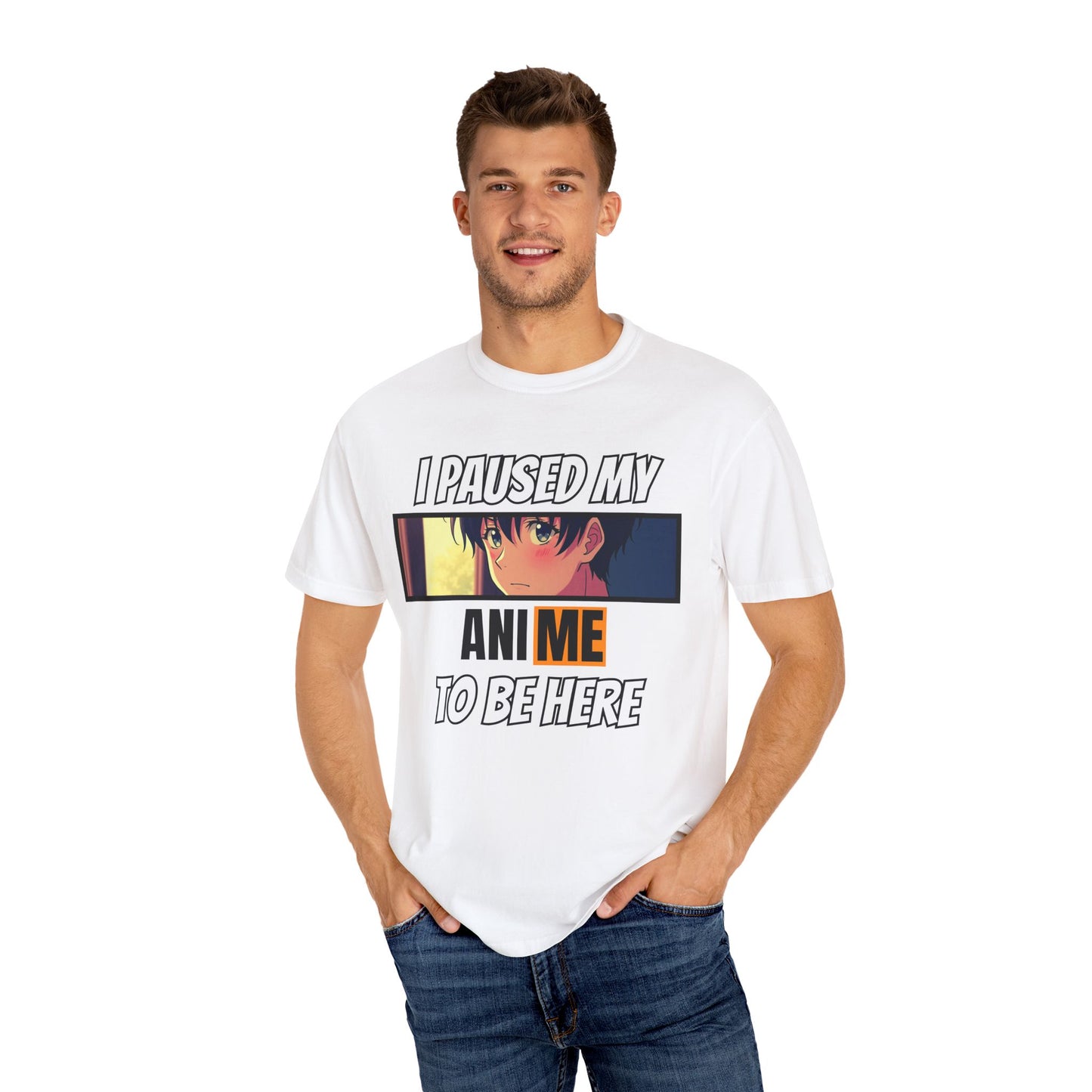 "I Paused My Anime to Be Here" Shirt – The Ultimate Fan Statement