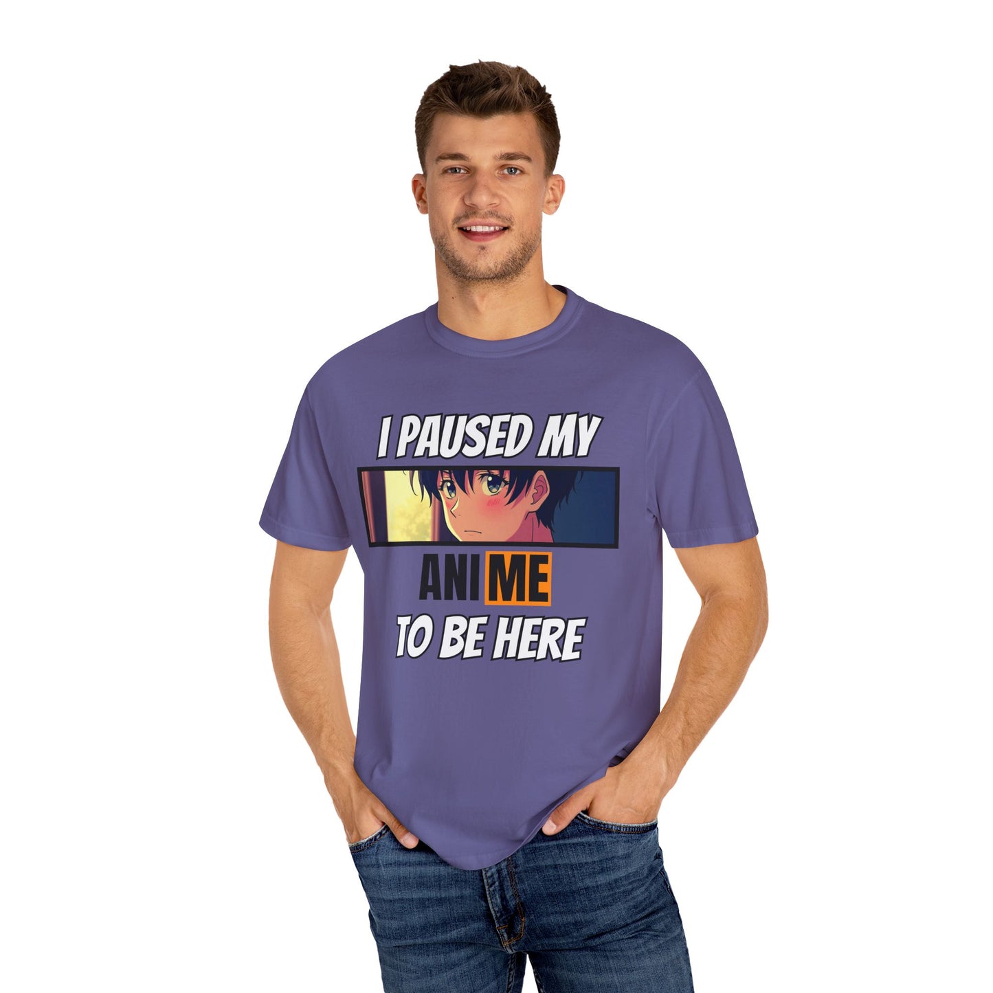 "I Paused My Anime to Be Here" Shirt – The Ultimate Fan Statement