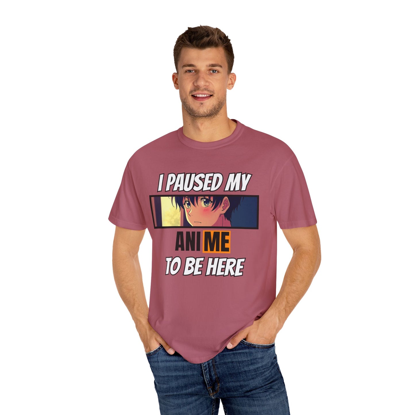 "I Paused My Anime to Be Here" Shirt – The Ultimate Fan Statement