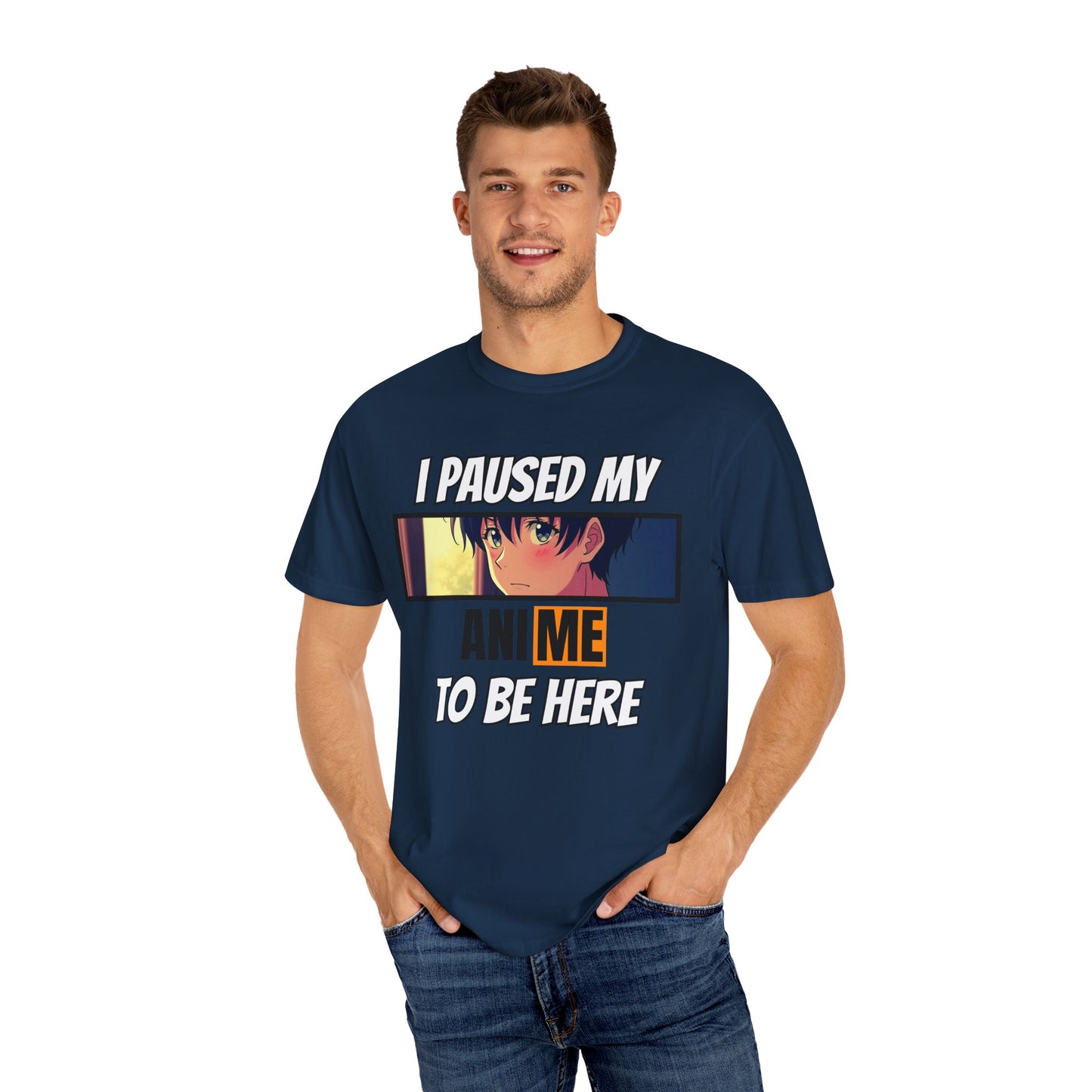 "I Paused My Anime to Be Here" Shirt – The Ultimate Fan Statement