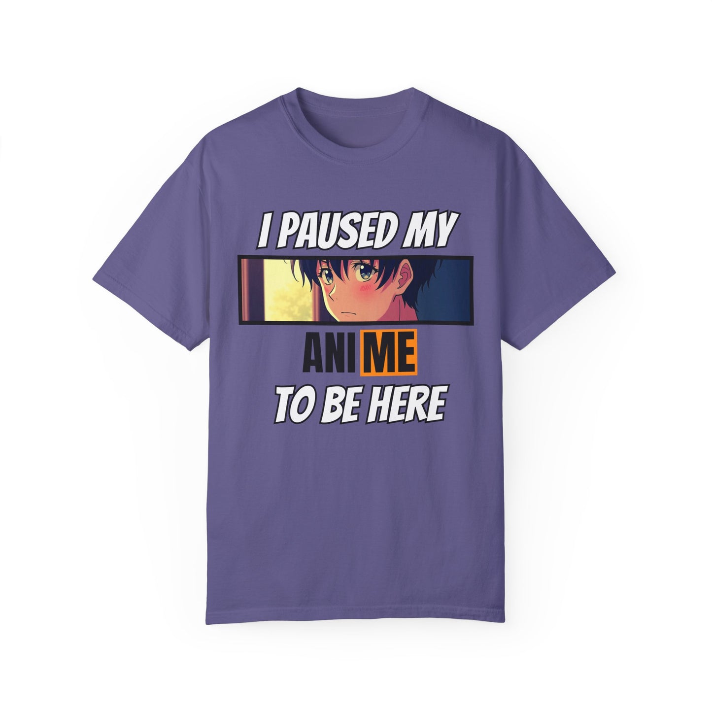 "I Paused My Anime to Be Here" Shirt – The Ultimate Fan Statement